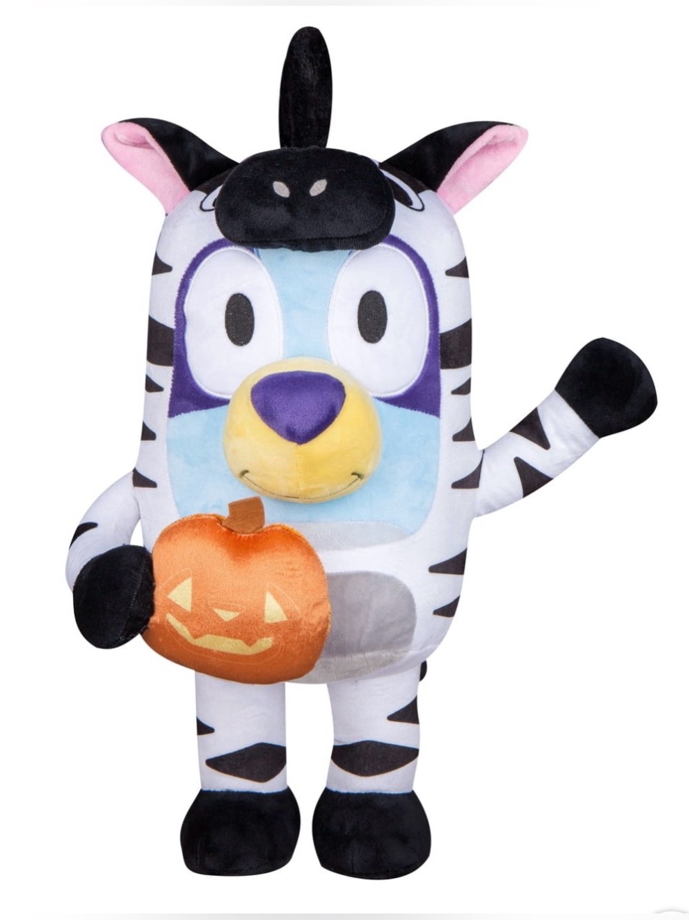 Halloween Porch Greeter Bluey In Zebra Costume 14.17x11.41x19.68 Inch
